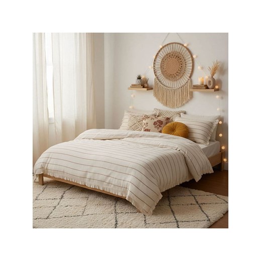 Mijolnir Komplet pościeli renforcé &quot;Porto&quot; w kolorze kremowo-brązowym ze sklepu Limango Polska w kategorii Pościele - zdjęcie 187752302