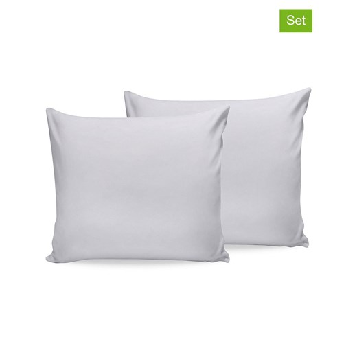 Elizabed Poszewki renforcè (2 szt.) w kolorze białym na poduszkę ze sklepu Limango Polska w kategorii Poduszki dekoracyjne - zdjęcie 187752340