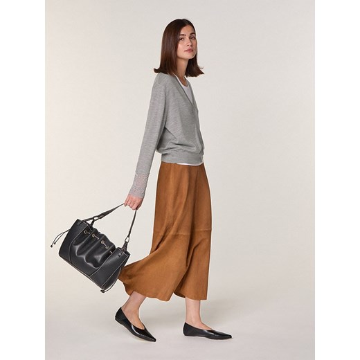 Rodier Wełniany sweter w kolorze szarym ze sklepu Limango Polska w kategorii Swetry damskie - zdjęcie 187752381