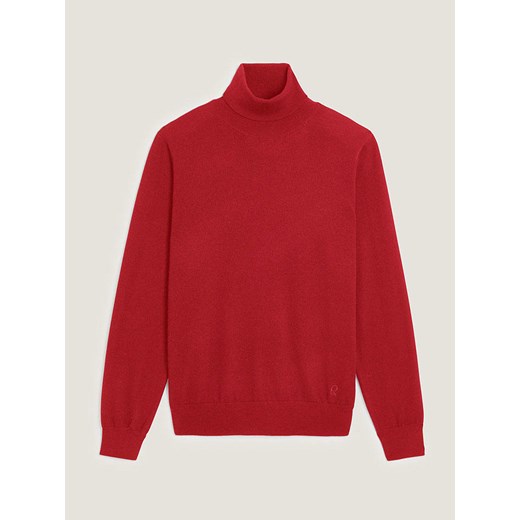 Rodier Wełniany sweter w kolorze czerwonym ze sklepu Limango Polska w kategorii Swetry męskie - zdjęcie 187752432