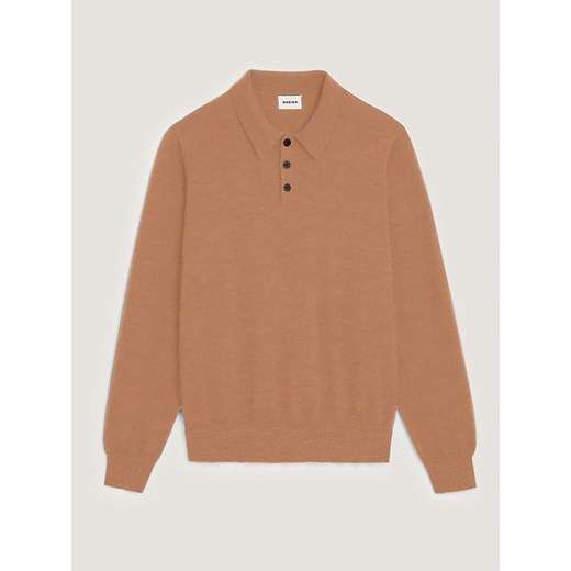 Rodier Wełniany sweter w kolorze jasnobrązowym ze sklepu Limango Polska w kategorii Swetry męskie - zdjęcie 187752440