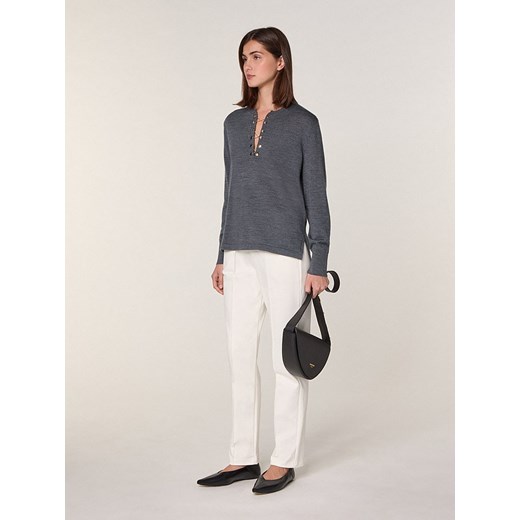 Rodier Wełniany sweter w kolorze szarym ze sklepu Limango Polska w kategorii Swetry damskie - zdjęcie 187752474