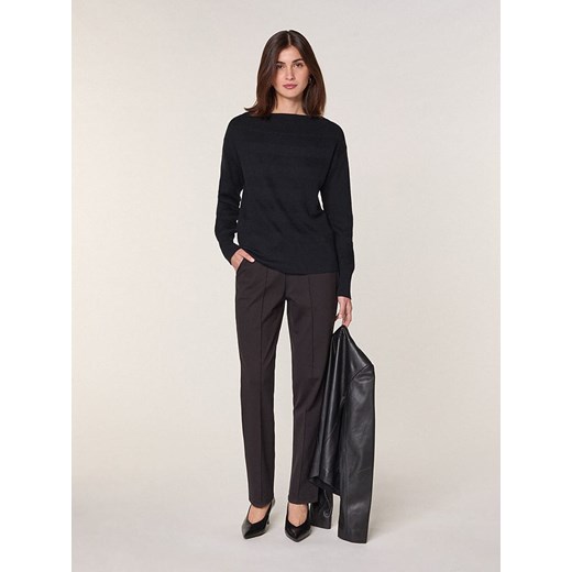 Rodier Wełniany sweter w kolorze czarnym ze sklepu Limango Polska w kategorii Swetry damskie - zdjęcie 187752491