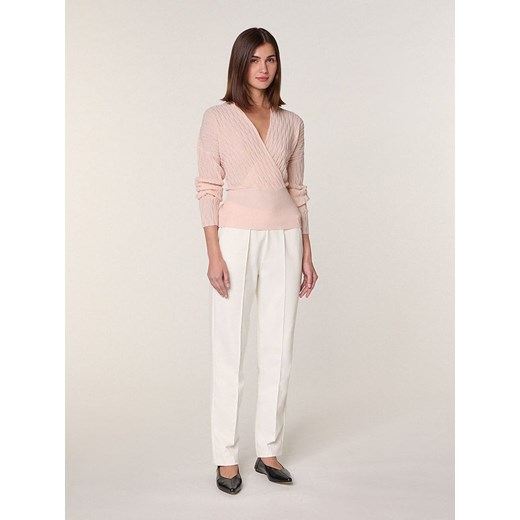 Rodier Wełniany sweter w kolorze jasnoróżowym ze sklepu Limango Polska w kategorii Swetry damskie - zdjęcie 187752701