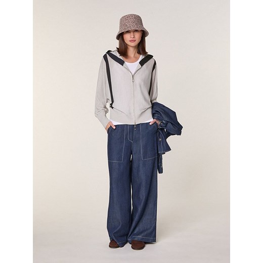 Rodier Wełniany kardigan w kolorze kremowym ze sklepu Limango Polska w kategorii Swetry damskie - zdjęcie 187752770