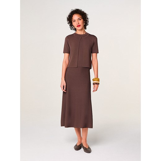 Rodier Kardigan w kolorze brązowym ze sklepu Limango Polska w kategorii Swetry damskie - zdjęcie 187752852