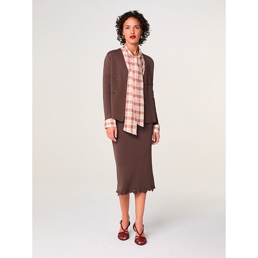Rodier Kardigan w kolorze brązowym ze sklepu Limango Polska w kategorii Swetry damskie - zdjęcie 187752892