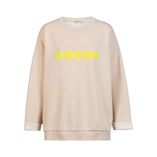 Herrlicher Bluza w kolorze beżowym ze sklepu Limango Polska w kategorii Bluzy damskie - zdjęcie 187752913