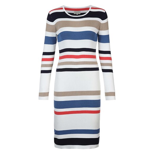Herrlicher Sukienka dzianinowa &quot;Annalora&quot; w kolorze biało-niebiesko-beżowym ze sklepu Limango Polska w kategorii Sukienki - zdjęcie 187752982