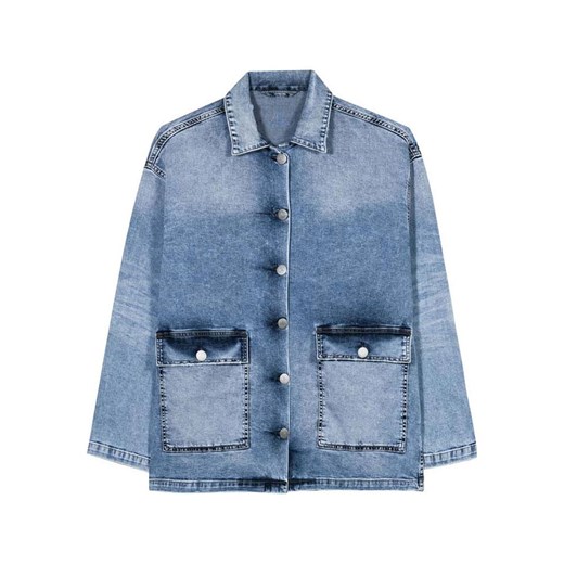 Herrlicher Kurtka dżinsowa w kolorze niebieskim ze sklepu Limango Polska w kategorii Kurtki damskie - zdjęcie 187753004