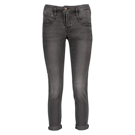 Herrlicher Dżinsy - Skinny fit - w kolorze antracytowym ze sklepu Limango Polska w kategorii Jeansy damskie - zdjęcie 187753140