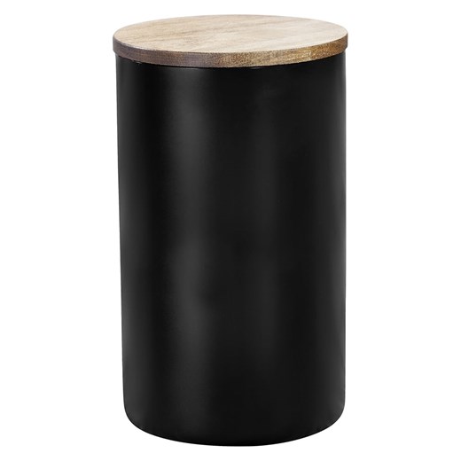 Wenko Słoik &quot;Mio&quot; w kolorze czarno-jasnobrązowym - wys. 19 cm ze sklepu Limango Polska w kategorii Pojemniki kuchenne - zdjęcie 187753524