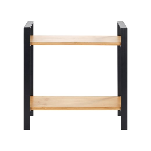 Wenko Regał kuchenny &quot;Lou&quot; w kolorze brązowo-czarnym - 32 x 33 x 11 cm ze sklepu Limango Polska w kategorii Regały i witryny - zdjęcie 187753814