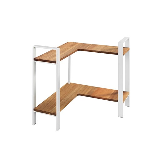 Wenko Regał kuchenny &quot;Louisa&quot; w kolorze jasnobrązowo-białym - 30 x 33 x 30 cm ze sklepu Limango Polska w kategorii Regały i witryny - zdjęcie 187753834