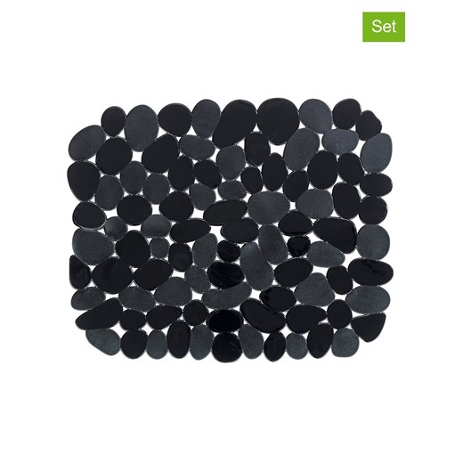 Wenko Matay (2 szt.) w kolorze szaro-czarnym do zlewu - 31 x 26 cm Wenko onesize wyprzedaż Limango Polska