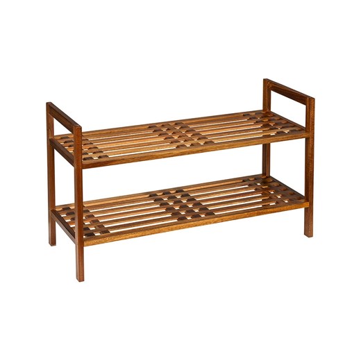 Wenko Regał w kolorze brązowym na buty - 69 x 40,6 x 27 cm Wenko onesize okazja Limango Polska