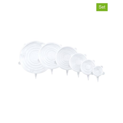 Wenko Pokrywki silikonowe (6 szt.) ze sklepu Limango Polska w kategorii Akcesoria kuchenne - zdjęcie 187754383