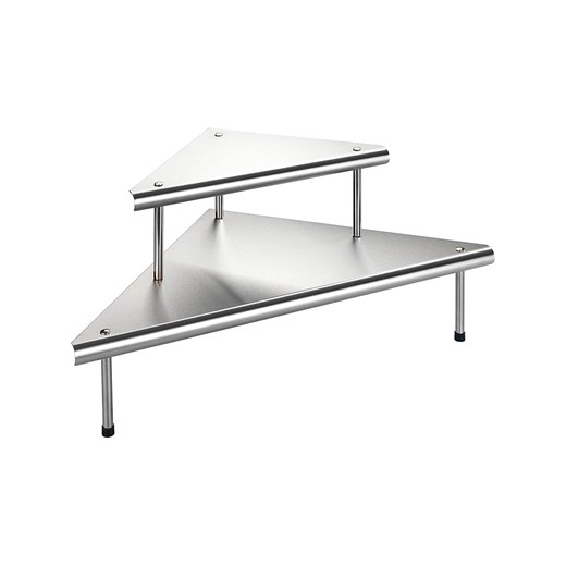 Wenko Regał narożny &quot;Massivo Duo&quot;  - 48,5 x 31 x 48,5 cm ze sklepu Limango Polska w kategorii Akcesoria i przechowywanie - zdjęcie 187754393