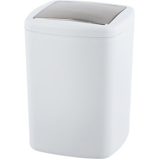 Wenko Kosz &quot;Barcelona&quot; w kolorze białym na śmieci - 8,5 l ze sklepu Limango Polska w kategorii Kosze na śmieci - zdjęcie 187754953