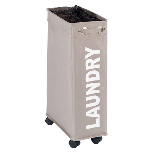 Wenko Kosz &quot;Laundry&quot; w kolorze szarobrązowym na pranie - 43 l ze sklepu Limango Polska w kategorii Akcesoria łazienkowe - zdjęcie 187756044