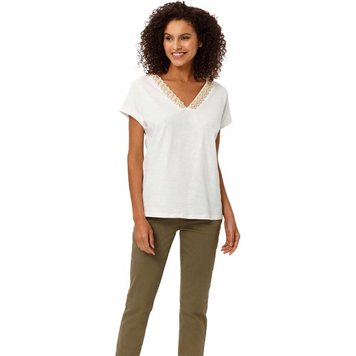 Heine Koszulka w kolorze białym ze sklepu Limango Polska w kategorii Bluzki damskie - zdjęcie 187756550