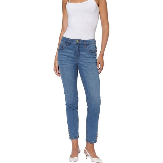 Heine Dżinsy w kolorze niebieskim ze sklepu Limango Polska w kategorii Jeansy damskie - zdjęcie 187756562