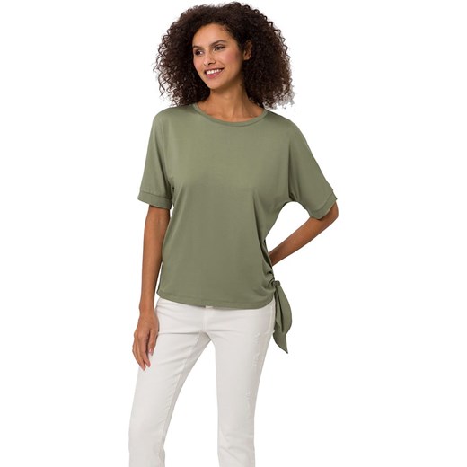 Heine Koszulka w kolorze khaki ze sklepu Limango Polska w kategorii Bluzki damskie - zdjęcie 187756592