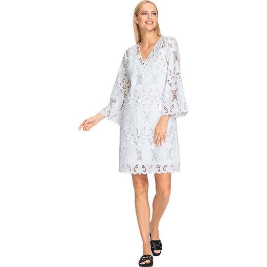 Heine Sukienka w kolorze białym ze sklepu Limango Polska w kategorii Sukienki - zdjęcie 187756783