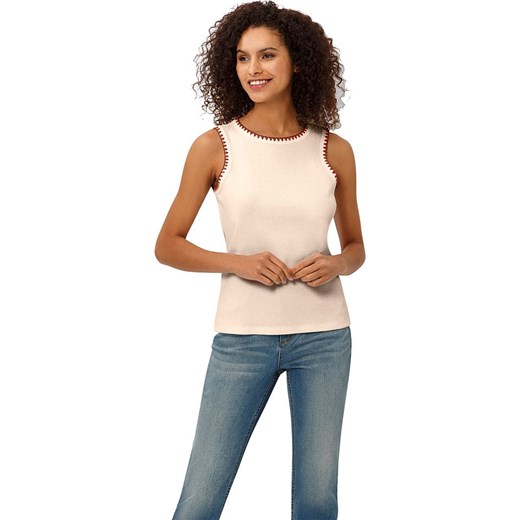 Heine Top w kolorze kremowym ze sklepu Limango Polska w kategorii Bluzki damskie - zdjęcie 187757080