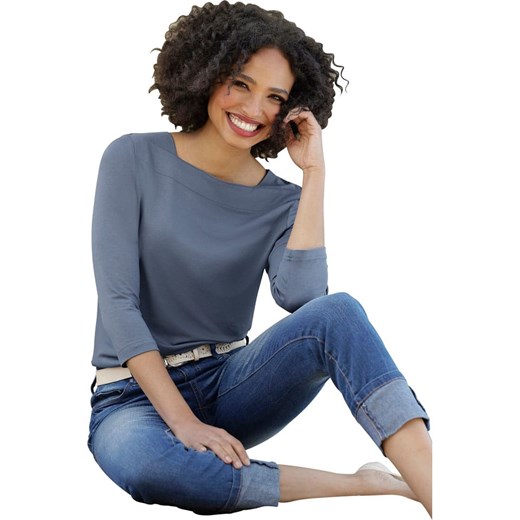 Heine Koszulka w kolorze niebieskim ze sklepu Limango Polska w kategorii Bluzki damskie - zdjęcie 187757143