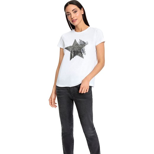 Heine Koszulka w kolorze białym ze sklepu Limango Polska w kategorii Bluzki damskie - zdjęcie 187757301