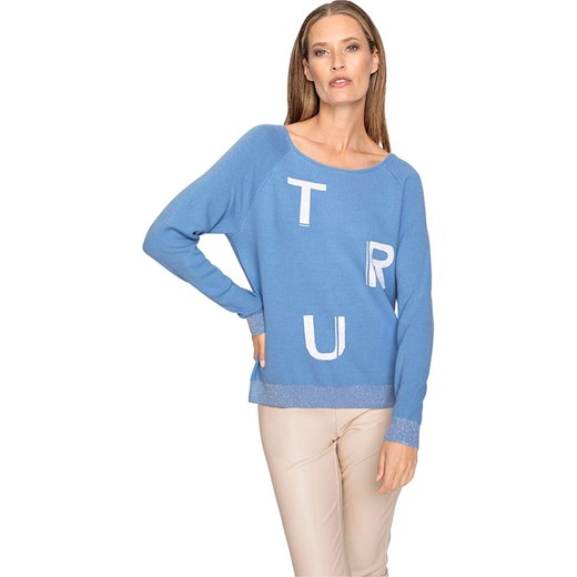 Heine Sweter w kolorze błękitnym ze sklepu Limango Polska w kategorii Swetry damskie - zdjęcie 187757314