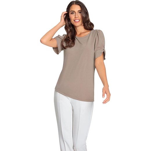 Heine Koszulka w kolorze beżowym ze sklepu Limango Polska w kategorii Bluzki damskie - zdjęcie 187757352