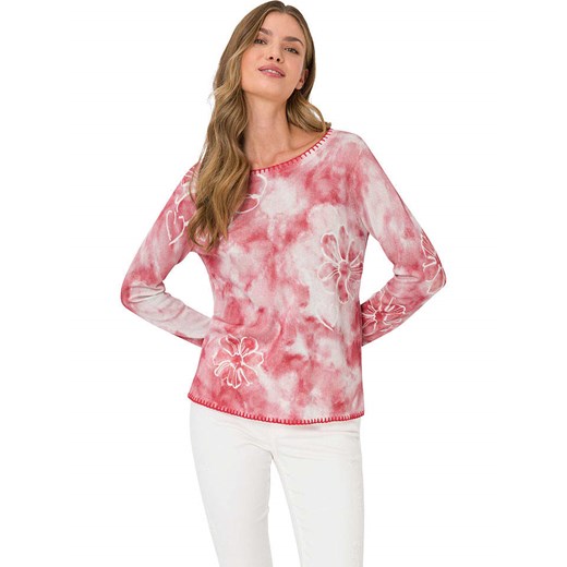 Heine Sweter w kolorze czerwono-białym ze sklepu Limango Polska w kategorii Swetry damskie - zdjęcie 187757434