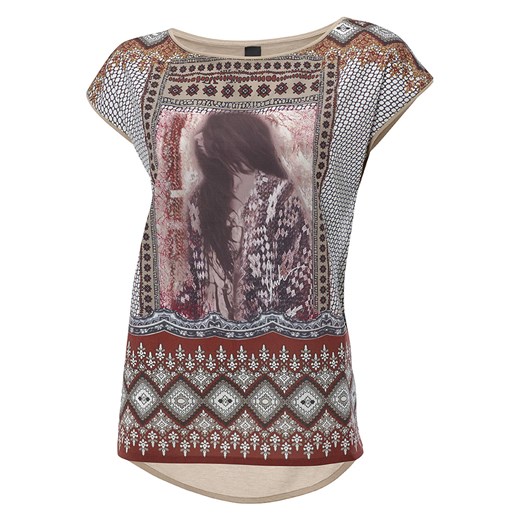 Heine Koszulka w kolorze beżowo-brązowym ze sklepu Limango Polska w kategorii Bluzki damskie - zdjęcie 187757572