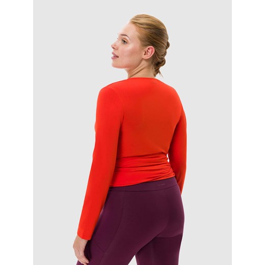 Les Lunes Bluzka sportowa &quot;Luna&quot; w kolorze czerwonym Les Lunes M Limango Polska okazyjna cena