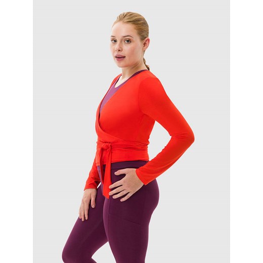 Les Lunes Bluzka sportowa &quot;Luna&quot; w kolorze czerwonym Les Lunes M Limango Polska okazyjna cena