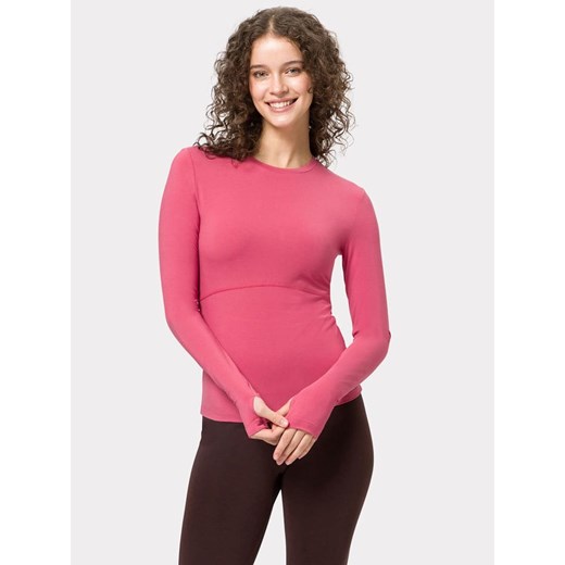 Les Lunes Koszulka sportowa &quot;Flow&quot; w kolorze różowym ze sklepu Limango Polska w kategorii Bluzki damskie - zdjęcie 187757684