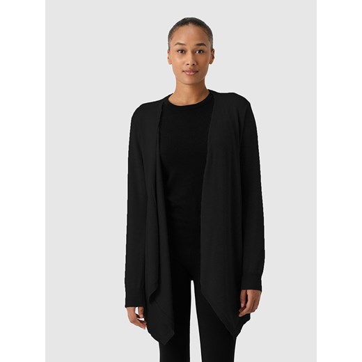 Les Lunes Kardigan &quot;Liia&quot; w kolorze czarnym ze sklepu Limango Polska w kategorii Swetry damskie - zdjęcie 187757713