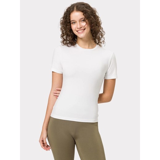 Les Lunes Koszulka sportowa &quot;Flow&quot; w kolorze białym Les Lunes XS okazja Limango Polska