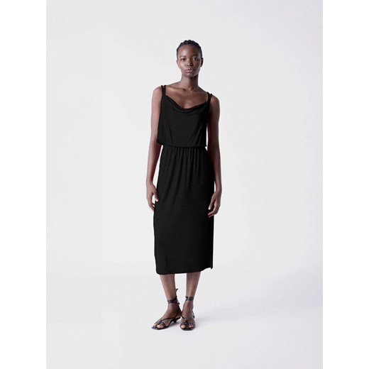 Les Lunes Sukienka &quot;Helen&quot; w kolorze czarnym ze sklepu Limango Polska w kategorii Sukienki - zdjęcie 187758070