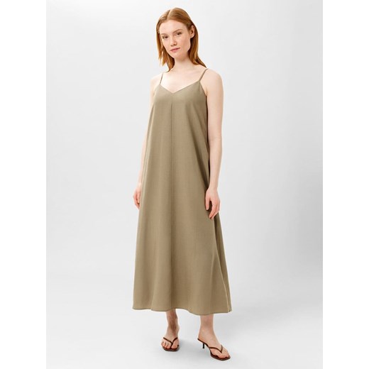 Les Lunes Sukienka &quot;Piiper&quot; w kolorze khaki ze sklepu Limango Polska w kategorii Sukienki - zdjęcie 187758081