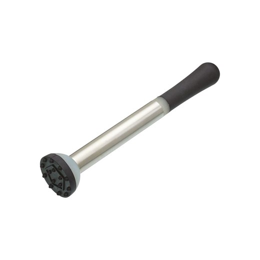 BarCraft Tłuczek w kolorze srebrno-czarnym do koktajli - wys. 21 cm ze sklepu Limango Polska w kategorii Naczynia - zdjęcie 187758490