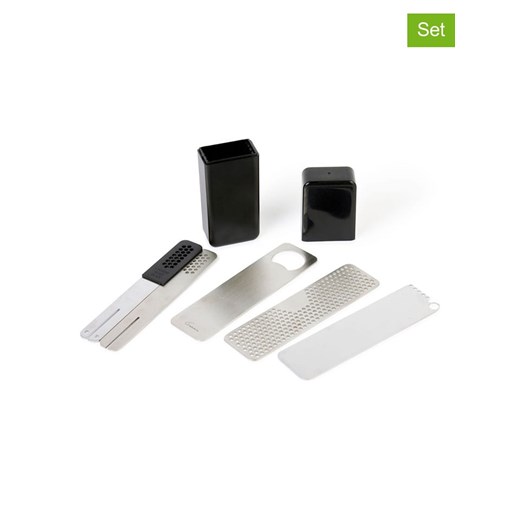 BarCraft Zestaw w kolorze srebrno-czarnym do koktajli ze sklepu Limango Polska w kategorii Naczynia - zdjęcie 187758494