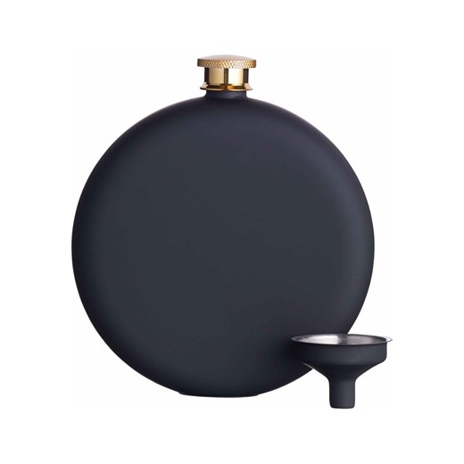 BarCraft Piersiówka w kolorze czarnym - 350 ml ze sklepu Limango Polska w kategorii Naczynia - zdjęcie 187758602