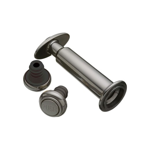 BarCraft Korek próżniowy w kolorze srebrnym do wina - wys. 14 cm ze sklepu Limango Polska w kategorii Naczynia - zdjęcie 187758704