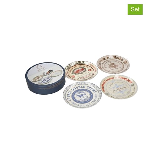 Artesa Talerze (5 szt.) ze wzorem do sera - Ø 19 cm ze sklepu Limango Polska w kategorii Akcesoria kuchenne - zdjęcie 187758870