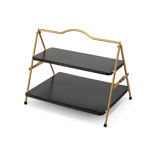 Artesa Etażerka w kolorze złoto-czarnym - 39 x 34,5 x 26 cm ze sklepu Limango Polska w kategorii Misy i tace dekoracyjne - zdjęcie 187758932