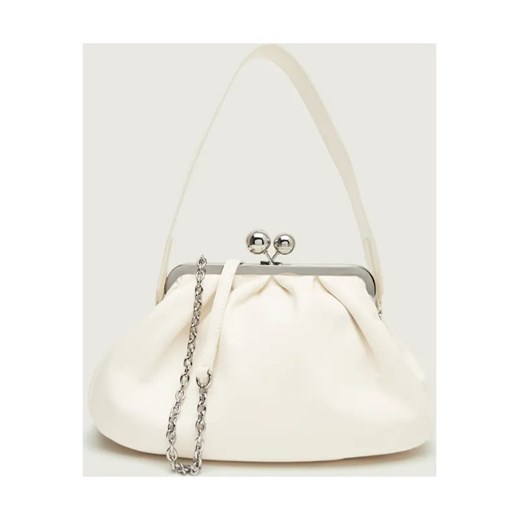 Weekend MaxMara Skórzana torebka na ramię CUBICO | Pasticcino ze sklepu Gomez Fashion Store w kategorii Kopertówki - zdjęcie 187759264