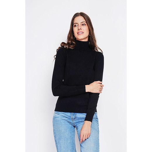 ASSUILI Golf w kolorze czarnym ze sklepu Limango Polska w kategorii Swetry damskie - zdjęcie 187760530